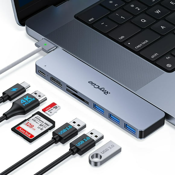 Adaptador USB C a HDMI RayCue para MacBook Pro/Air M1/M2/M3