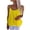 Yellow, variant on SBYOJLPB Fashion Womens Tank Top Summer Round-Neck Solid Casual Sleeveleess T-Shirt Top