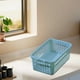 thumbnail image 4 of Contenedor de plástico para cestas de almacenamiento | Organizador apilable con asas, grande de 12,2"x7,48"x4,72" | Azul, Blanco, Rosa | Armario, estantería, aperitivos, juguetes, contenedor, 4 of 6