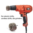 thumbnail image 5 of 40Grit 5PACK 2x1x1/4" Flap Wheel Sander for Drill Mounted Sanding Grinding, 5 of 10