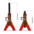 thumbnail image 6 of pdqouc 2Pcs 6TON Scale Adjustable Height Metal Jack Stand Repairing Tool for 1/10 Car Accessories Supplies, 6 of 7