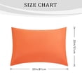 thumbnail image 3 of Dreamon Halloween Super Soft Microfiber Pillowcase-Rich Orange-Standard/Queen, 1 Piece, 3 of 7
