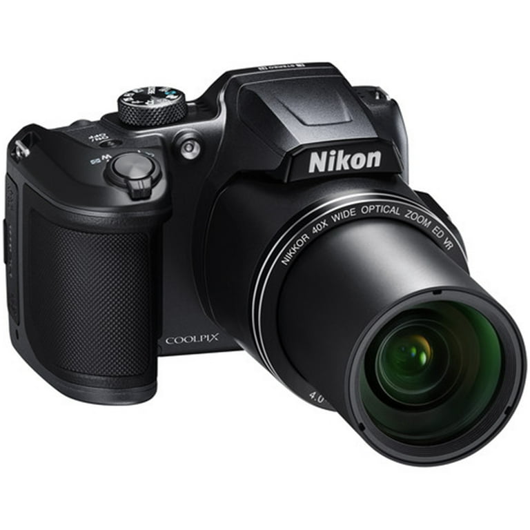 Nikon COOLPIX B500 Digital Camera (Black) with 16MP 40x Optical