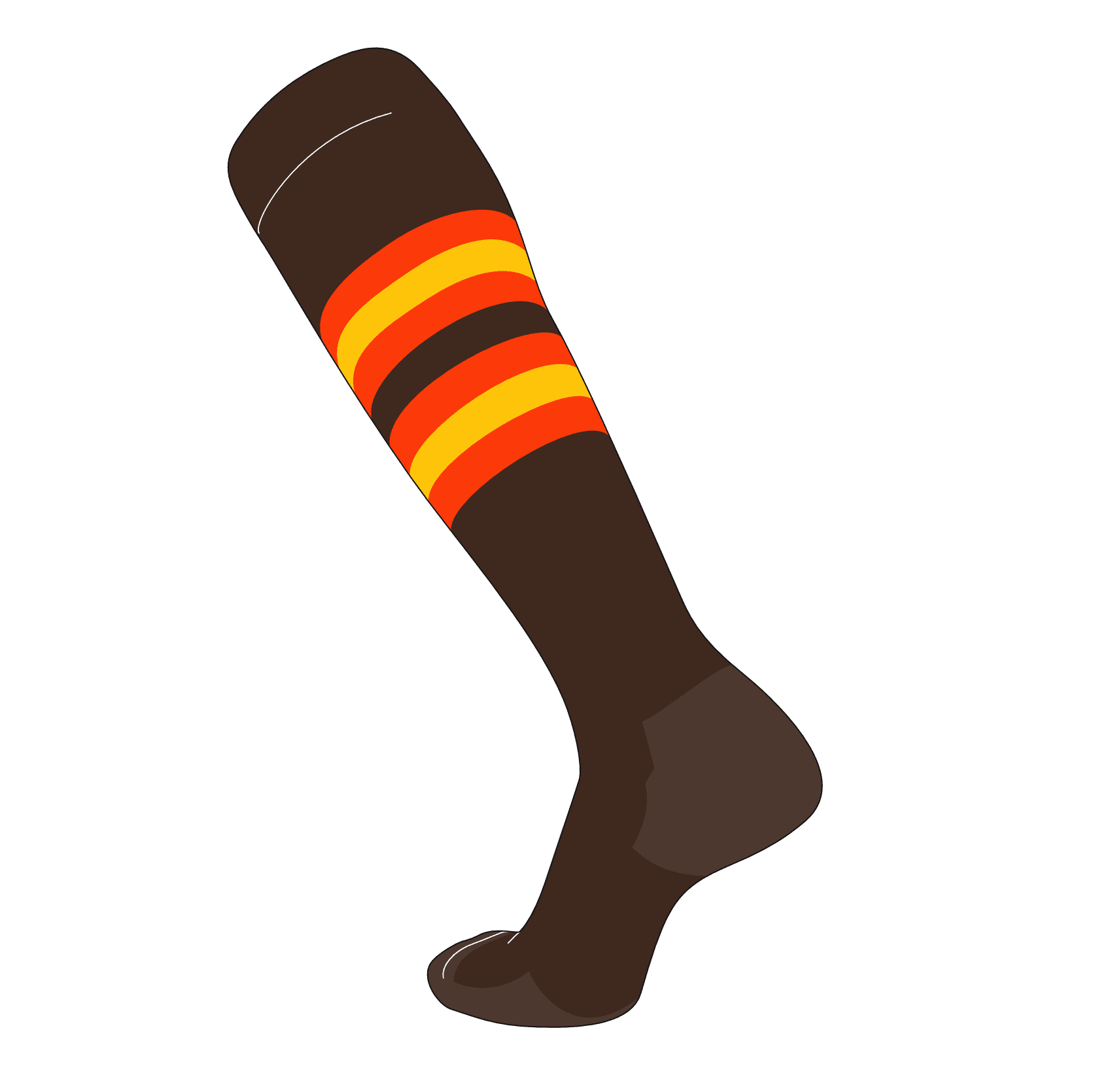 All American Socks Baseball & Softball Over The Knee Sock – AS-OTK (Dark GREEN-SML