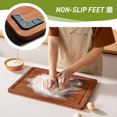 thumbnail image 2 of Juego de tablas de cortar Socisen Bamboo con pies antideslizantes, 4 unidades, 2 of 8