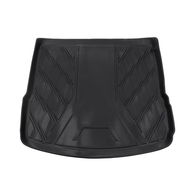 Alfombrilla de Carga del Maletero Unique Bargains para Porsche Macan 5 Asientos 2015-2024 Negro TPE 1 Pc Cara Plana Patrón de Diamante Antideslizante Trasero