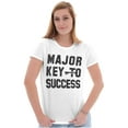 thumbnail image 3 of Major Key Success Motivational Men's Graphic T Shirt Tees Brisco Brands S, 3 of 4