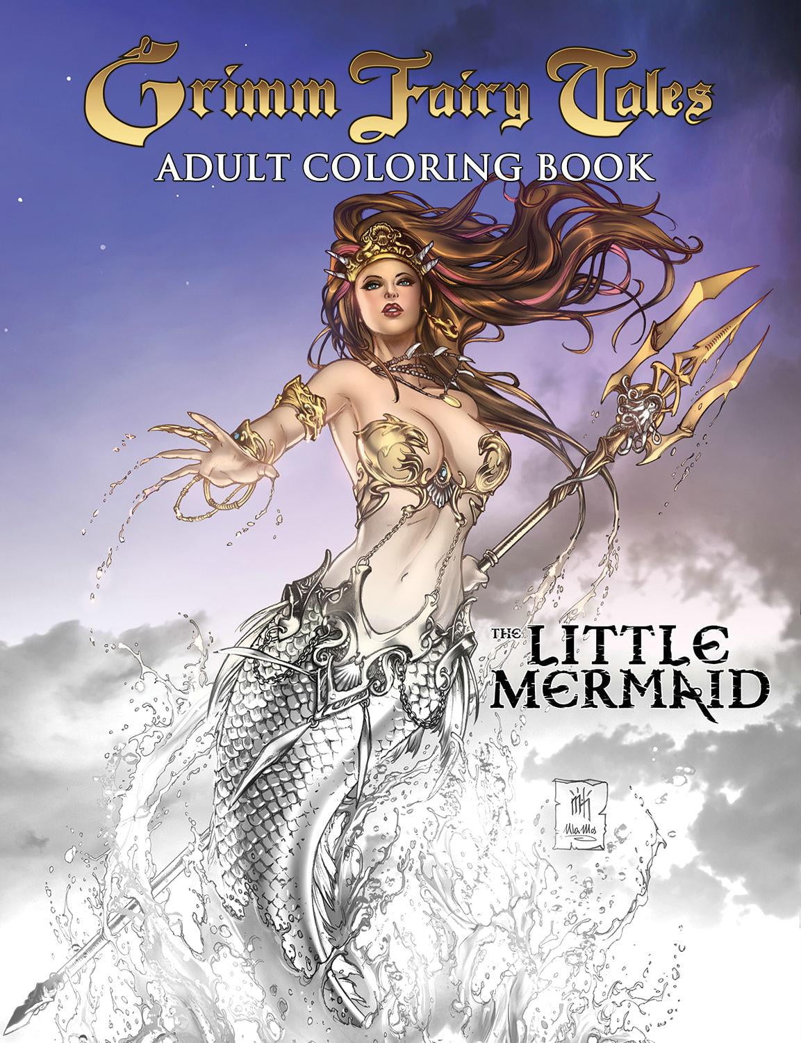 1010+ Coloring Book Little Mermaid Free