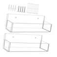thumbnail image 3 of 2 organizadores de especias y condimentos, estante flotante, organización creativa 23 cm x 7 cm x 74 cm, 3 of 9