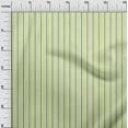 thumbnail image 2 of oneOone Cotton Poplin Light Green Fabric Stripe Sewing Fabric By The Yard Printed Diy Clothing Sewing Supplies 56 Inch Wide, 2 of 4