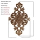 thumbnail image 4 of VZLX-figuras de madera talladas con flores naturales únicas, artesanías, apliques de esquina, marco, puerta de pared, muebles, tallado en madera decorativo, 4 of 4