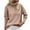 Khaki, variant on Women's Turtleneck Long Sleeve Sweater Solid Color Sweater Top Oversized Sweaters Fuzzy Chunky Warm Pullover Sweater Khaki S