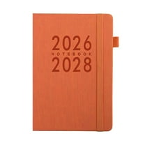 QHUDLV 3-Year Monthly Planner Calendar 2026-2028 To December,Softcover with Elastic Diary Minimalist Writing Pen Design