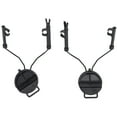 thumbnail image 1 of Adaptador de Riel de Arco Sincero para Casco Soporte para Auriculares Comtac I II y MSA y Sordin Negro, 1 of 10