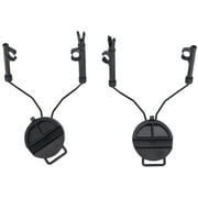 Big sale Helmet Arc Rail Adapter Headset Holder Suspension Headphones Bracket for Comtac I II for MSA for Sordin HeadsetBlack