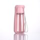 thumbnail image 1 of Botella de agua para perros rosa de 1 pieza: alimentador de agua para mascotas plegable portátil con recipiente para alimentos, compacto y liviano a prueba de fugas, adecuado para paseos con mascotas, viajes y caminatas JM, 1 of 5