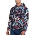 thumbnail image 2 of Hoodies for Men - Beautiful butterfly flower Long Sleeve Comfrt Men'S Fashion Hoodies & Sweatshirts, Sweatshirts for Men Hoodies Pullover Clothing Clothes with Pouch, 2 of 7
