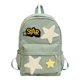 thumbnail image 1 of Mochila Y2K DQrwqpou para Mujer Bolsas Estéticas Patrón de Estrella Verde, 1 of 8