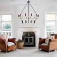 thumbnail image 3 of Vanity Art Farmhouse Vintage 20-Lights Wagon Wheel Chandelier Lighting Ceiling Light Fixtures for Living Room 10588-CW-BK, 3 of 9