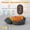 HOT-MASSAGE-TRACTION, variant on 3-in-1 Neck Massager Pillow for Shoulder Deep Tissue , with Heating and Traction Function, Hump Corrector for Women