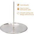 thumbnail image 2 of Estante de metal para barbacoa, pinchos de repuesto, soporte para asador de pollo con accesorios de mango Likrtyny  Para estrenar, 2 of 7
