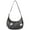 Black-1, variant on Hobo Shoulder Bag for Women – Comfortable Wear, Cosmic Eclipse and Sunburst Art, Dark Mystical Design with Astronomical Map Pattern