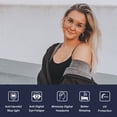 thumbnail image 3 of Cyxus Blue Light Glasses Anti Eyestrain Computer  Gaming Glasses Classic Square Clear Lens Eyeglasses Frame for Women and Men（Crystal）, 3 of 8