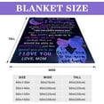thumbnail image 2 of 18th Birthday Gifts for Girls, 50x60 Inch Happy 18th Birthday Throw Blankets Gifts for Turning 18 Daughter Gifts from Mom, 2 of 5