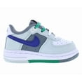 thumbnail image 2 of Nike Force 1 Lv8 1 Infant/Toddler Shoes Size 4, Color: Grey/White/Navy, 2 of 5