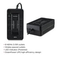 thumbnail image 4 of CyberPower SE450G1 Battery Backup UPS, 450VA, 120V, 8 Outlets, Standby-Includes USB Cable and Manual, 4 of 10