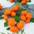 thumbnail image 3 of Artificial orange, miniature orange, faux orange for home, kitchen, and festival decoration, 3 of 5