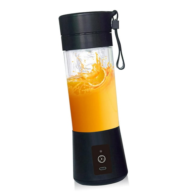 Beach Portable Blender for Shakes and Smoothies Travel Cup and Lid, Rechargeable 2000mAh USB Rechargeable Battery for Powerful Blending Performance, Raspberry Electric Individual
