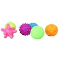 thumbnail image 3 of Baby Textured Balls Set ,6pcs Infant Funny Soft Elastic Multicolor Squeezing Sensory Balls Toy for Home, 3 of 8