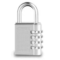 thumbnail image 1 of 4-digit Combination Lock Warehouse Door Locker Backpack Zinc Alloy Waterproof And Corrosion-resistant Mini Outdoor Burglar Lock, 1 of 5