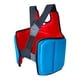 thumbnail image 4 of Protector de pecho para karate, almohadilla protectora, equipo de boxeo y taekwondo XL rojo negro, 4 of 9