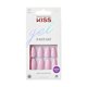 thumbnail image 1 of Kiss Gel Fantasy Press-On Nails Pegamento para uñas incluido 'No Regrets' Rosa claro Tamaño mediano Forma de almendra Incluye 28 uñas Pegamento 2G 1 barra de manicura 1 mini lima, 1 of 1