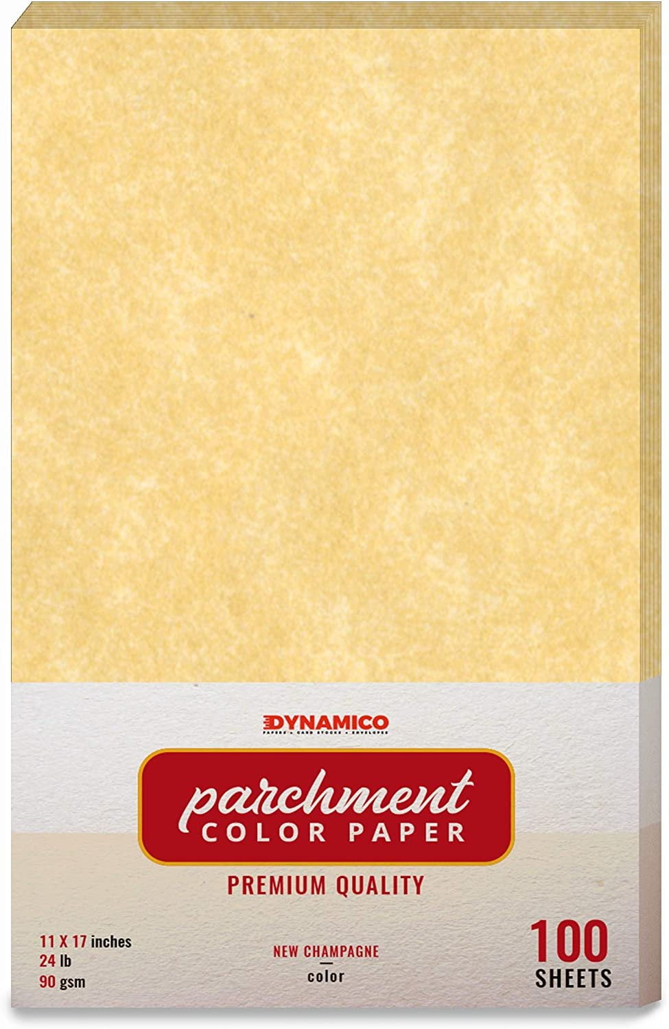 New Champagne 11 x 17" Size Stationery Parchment Colored Regular Papers
