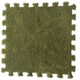 thumbnail image 1 of 11.81Inch Square Puzzle Polyester Velvet Eco-friendly Carpet In 14 Colors, 1 of 5