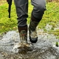 thumbnail image 4 of 8 Fans Rubber Hunting Boots with 1000G Thinsulate Insulation,Next Camo Waterproof Rubber Mud Muck Boots with 5mm Neoprene for Men, 4 of 9