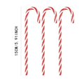 thumbnail image 3 of EZPXFCI 6 Pack Christmas Plastic Candy Cane 5.9 Inch Christmas Tree Hanging Ornament Decoration Twisted Tree Candy Cane Ornament for Xmas Holiday Party Decorations (Red and White), 3 of 8