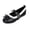 Black, variant on Women Shoes Heel Mary Jane Lace Pumps with Bow Kawaii Cute Wedge Cross Strap Block Heel Sweet Style