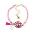 thumbnail image 1 of Pulsera de aleación de moda para mujer y niña, pulsera, decoración de joyería (rosa), 1 of 2