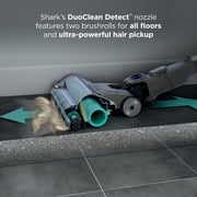Shark PowerDetect Cordless Stick Vacuum, Carpet and Hardfloors, DuoClean Detect Technology, Reverse Cleaning, MultiFLEX Wand, 70-Min Run Time, IP1251 Purple