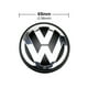 thumbnail image 2 of 4 Uds. Tapas centrales de rueda 3B7601171 65MM cromadas y negras para VW Beetle Passat Jetta, 2 of 9