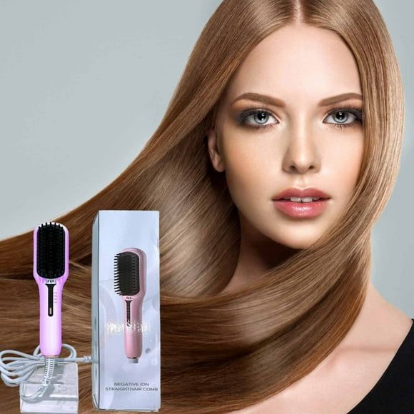 Hair Straightening Comb Home Portable Hair Straightener Long Lasting Styling Constant Temperature Hair Care Hairdressing Comb