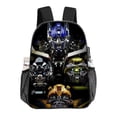 thumbnail image 4 of c3864 Transformers Backpack Waterproof Swim Bag Clear PVC Transparent School Rucksack Lightweight Wipeable nm3864, 4 of 5