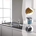 thumbnail image 4 of Drip-Free Performance Kitchen Faucet, Bubble Aerator Spout, Classic Swivel For Multi-Bowl Sinks, Reduces Water Consumption, Noise Reduction, 4 of 5