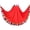 Red, variant on Vbsqjc Blue Colorful Striped Big Swing Folk Dance Skirts 1Pc