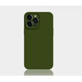 thumbnail image 1 of Phone Case for Iphone 14 15 plus pro max high quality liquid silicone Solid Classic phone case, 1 of 3