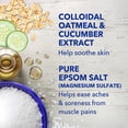 thumbnail image 6 of (4 pack) Dr Teal's Epsom Salt Magnesium Soak, Sensitive Skin with Oatmeal & Cucumber, 3 lbs, 6 of 12